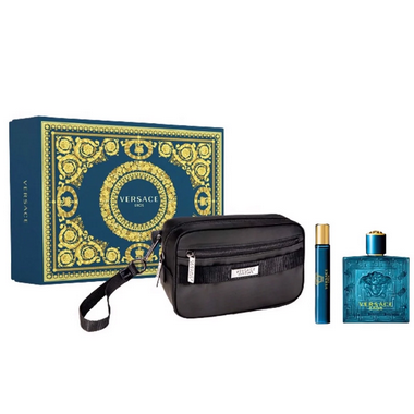 Gift Set Versace Eros for Men EDT 100ml & EDT 10ml & Túi