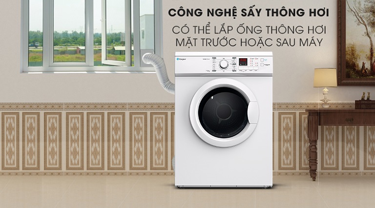 Máy sấy Casper 7.2kg TD-72VWD