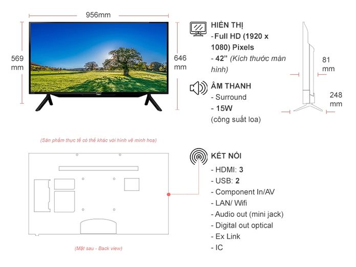 Android tivi Sharp 4K 65 inch 4T-C65DJ3X (Điều khiển giọng nói)