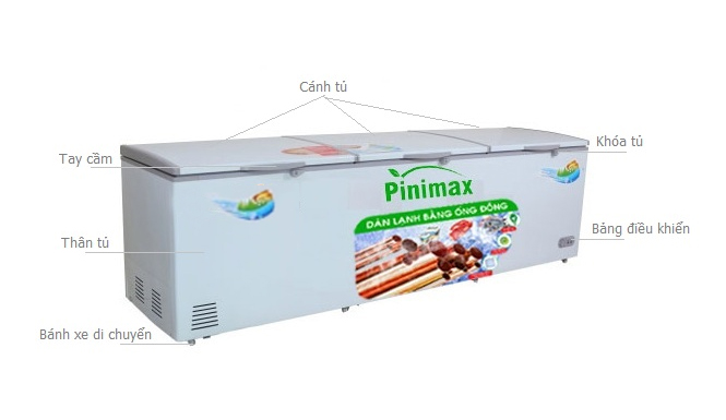 Tủ đông Pinimax PNM-119AF 1100 lít