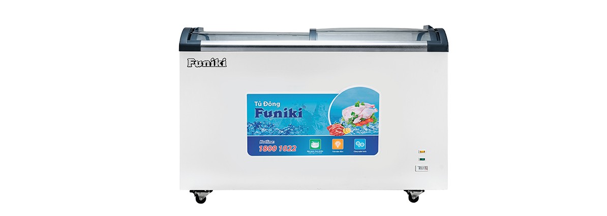 Tủ đông Funiki kính cong HCF-500S1PDG
