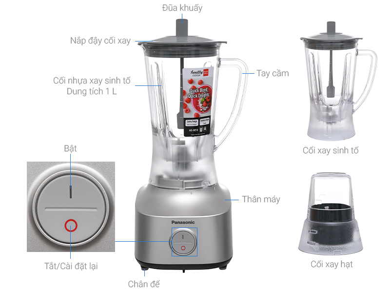 Máy xay sinh tố Panasonic MX-M210SRA