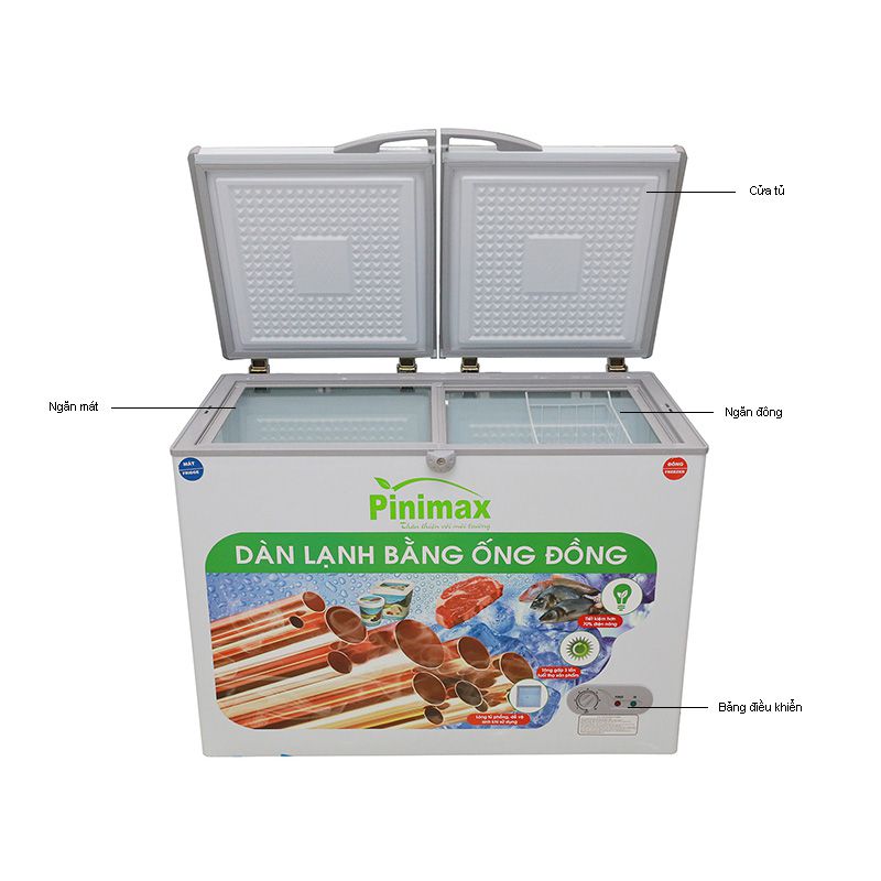 Tủ đông Inverter Pinimax PNM-29WF3 290 lít