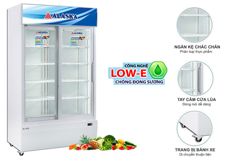 Tủ mát Alaska 1200 lít SL-12CS
