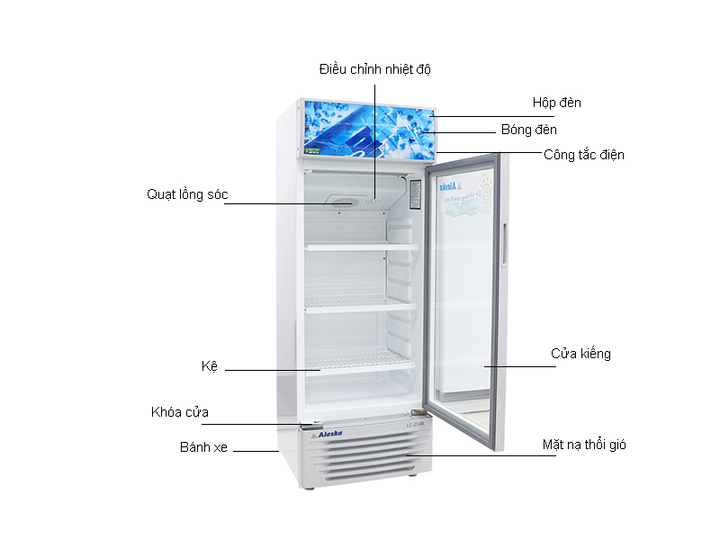 Tủ mát Alaska LC-233H