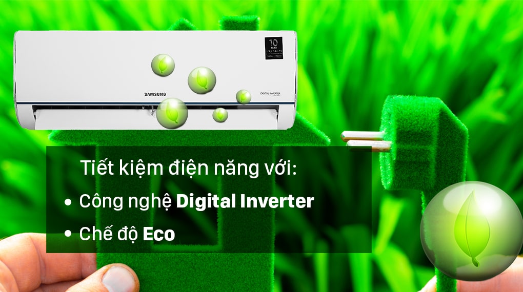 Điều hòa Samsung 12000BTU inverter AR12TYHQASINSV