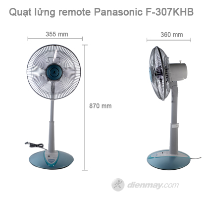 Quạt cây Panasonic F-307KHB (Xanh)