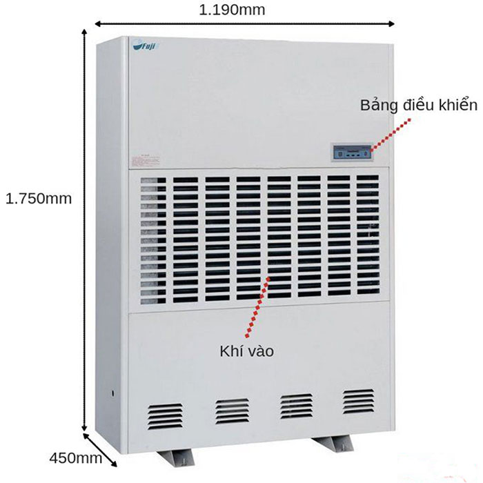 Máy Hút Ẩm Công Nghiệp FujiE HM-6480EB