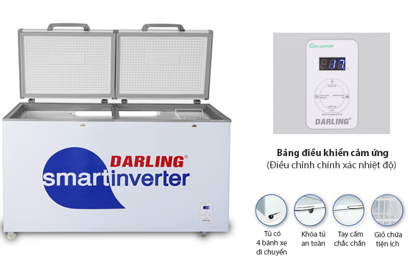 Tủ đông Smart Inverter Darling 970L DMF-9779ASI