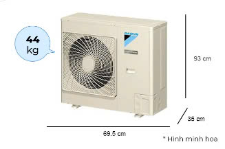Điều hòa âm trần Daikin 30.000BTU Inverter 1 chiều FCFC85DVM