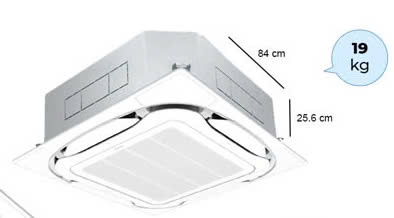 Điều hòa âm trần Daikin 30.000BTU Inverter 1 chiều FCFC85DVM