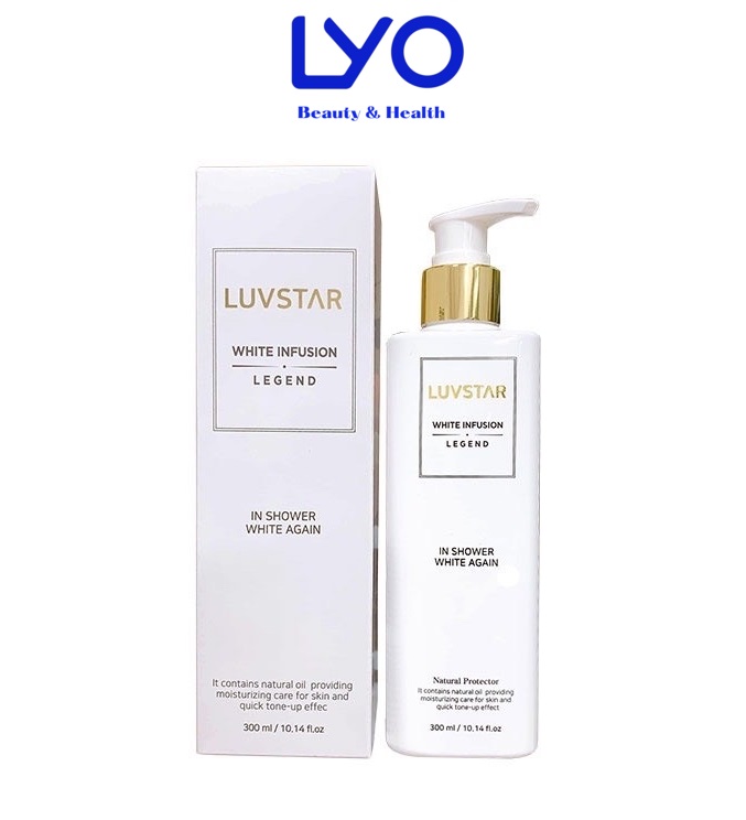 Sữa Tắm truyền trắng Luvstar White Infusion Legend In Shower White