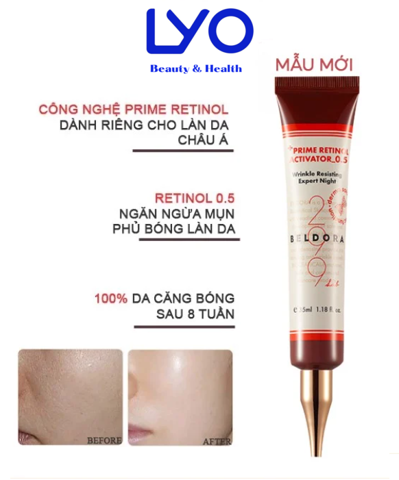 Kem Dưỡng Beldora 299 Prime Retinol Activator 0.5% 35ml