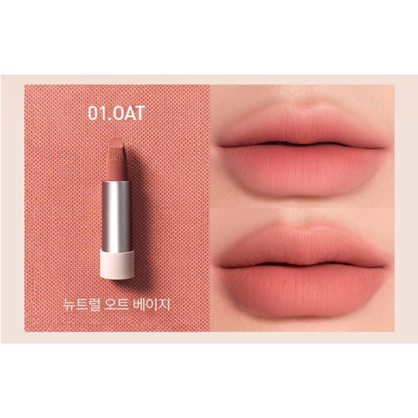 Son Len Mịn Môi 3CE Cashmere Hug Lipstick Hàn Quốc 3.5g