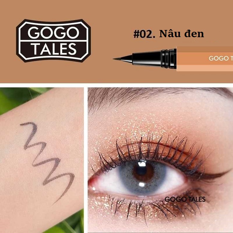 Bút Dạ Kẻ Mắt Gogo Tales Slender Beckoning Eyeliner