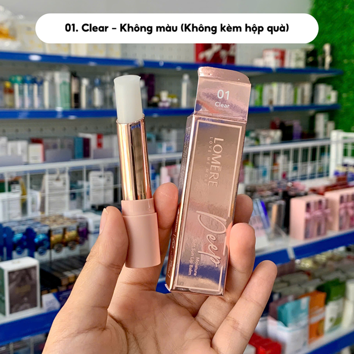 Son Dưỡng Chống Nắng, Giảm Thâm Môi Lomere Deep Moisture Soft Sun Lip Balm Hàn Quốc