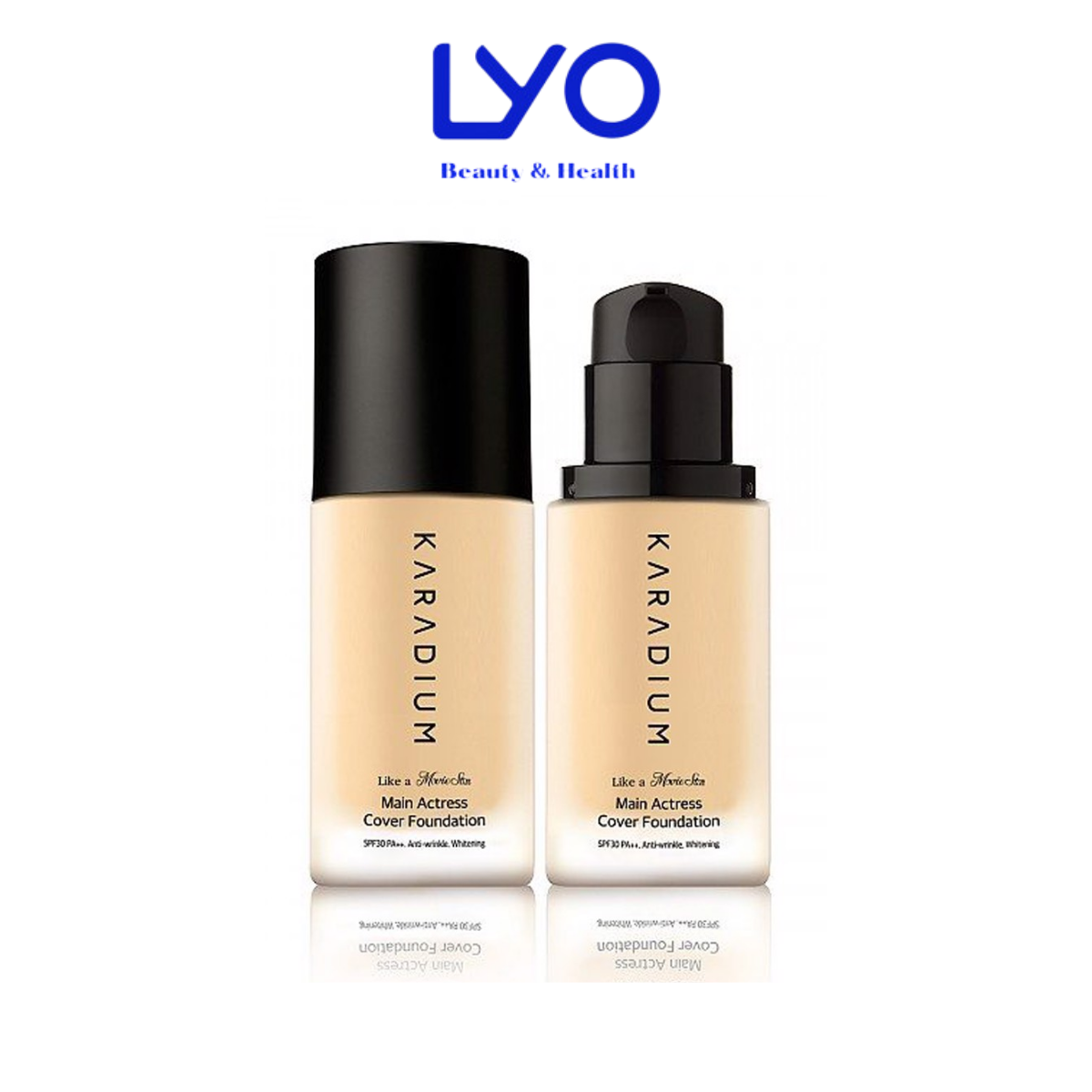Kem nền Che Khuyết Điểm Karadium Main Actress Cover Foundation 30ml