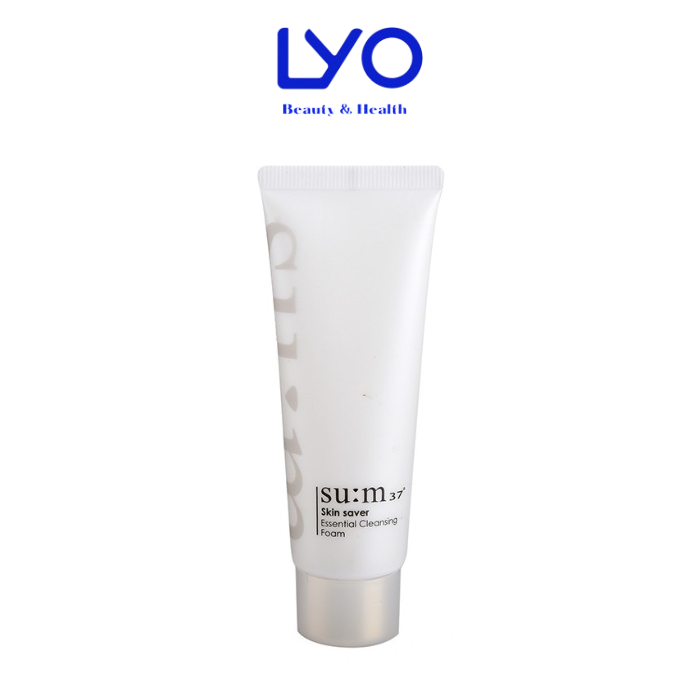 Sữa rửa mặt làm sạch sâu Su:m37 Sum 37 Skin Saver Essential Cleansing Foam 40ml