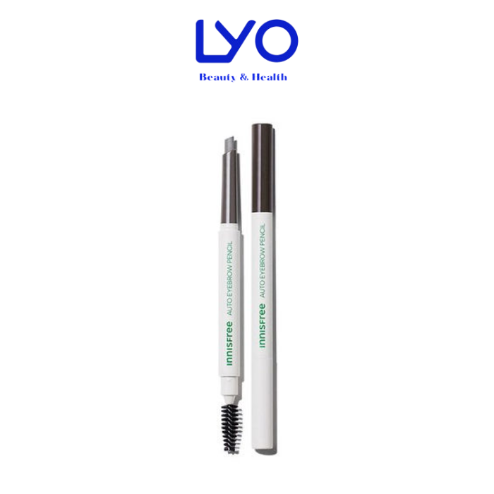 Chì kẻ mày 2 đầu Innisfree AUTO EYEBROW PENCIL 3g mẫu mới 2023