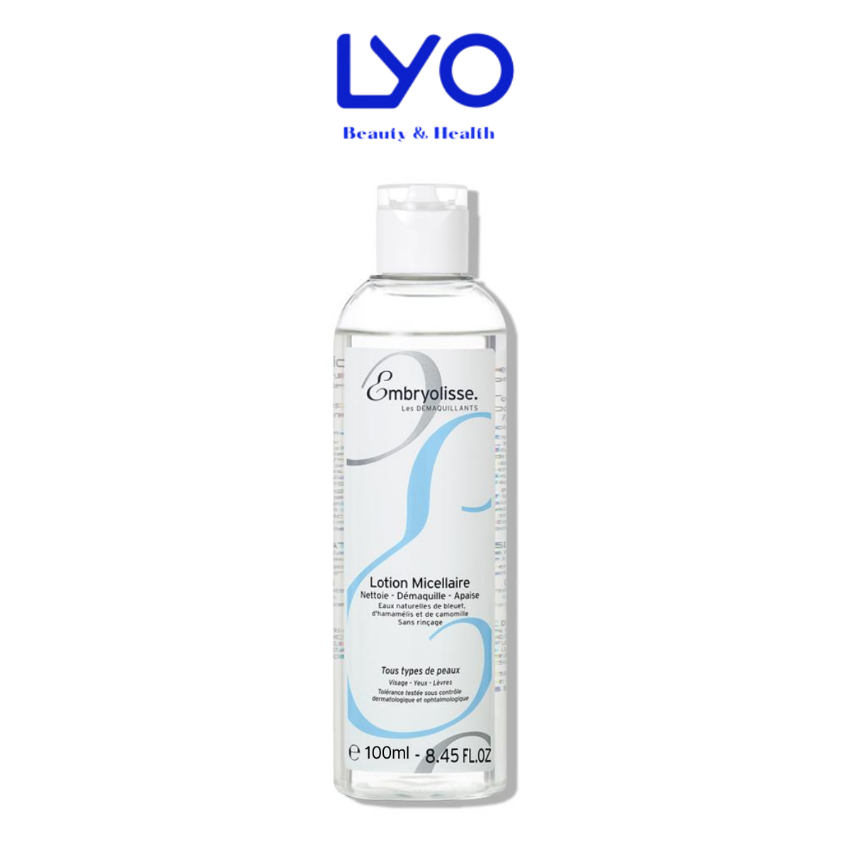 Nước tẩy trang Embryolisse dành cho mọi loại da 100ml