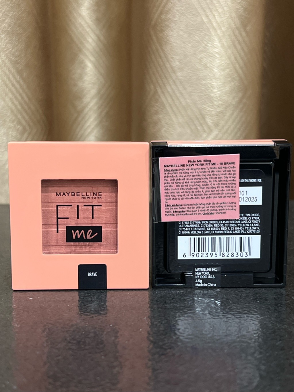 Phấn Má Hồng Mịn Lì Maybelline New York Fit Me 4.5g