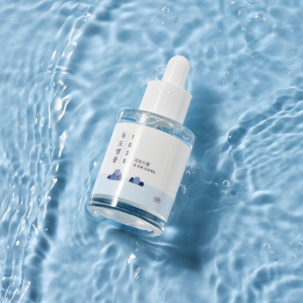 Tinh Chất Dưỡng Da Round Lab 1025 Dokdo Ampoule 45g cấp ẩm dịu nhẹ