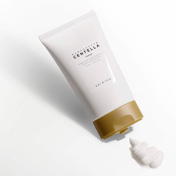 d690 - Kem dưỡng Rau Má Skin1004 Madagascar Centella Cream 75ml (Nắp vàng - Da khô, Thường)