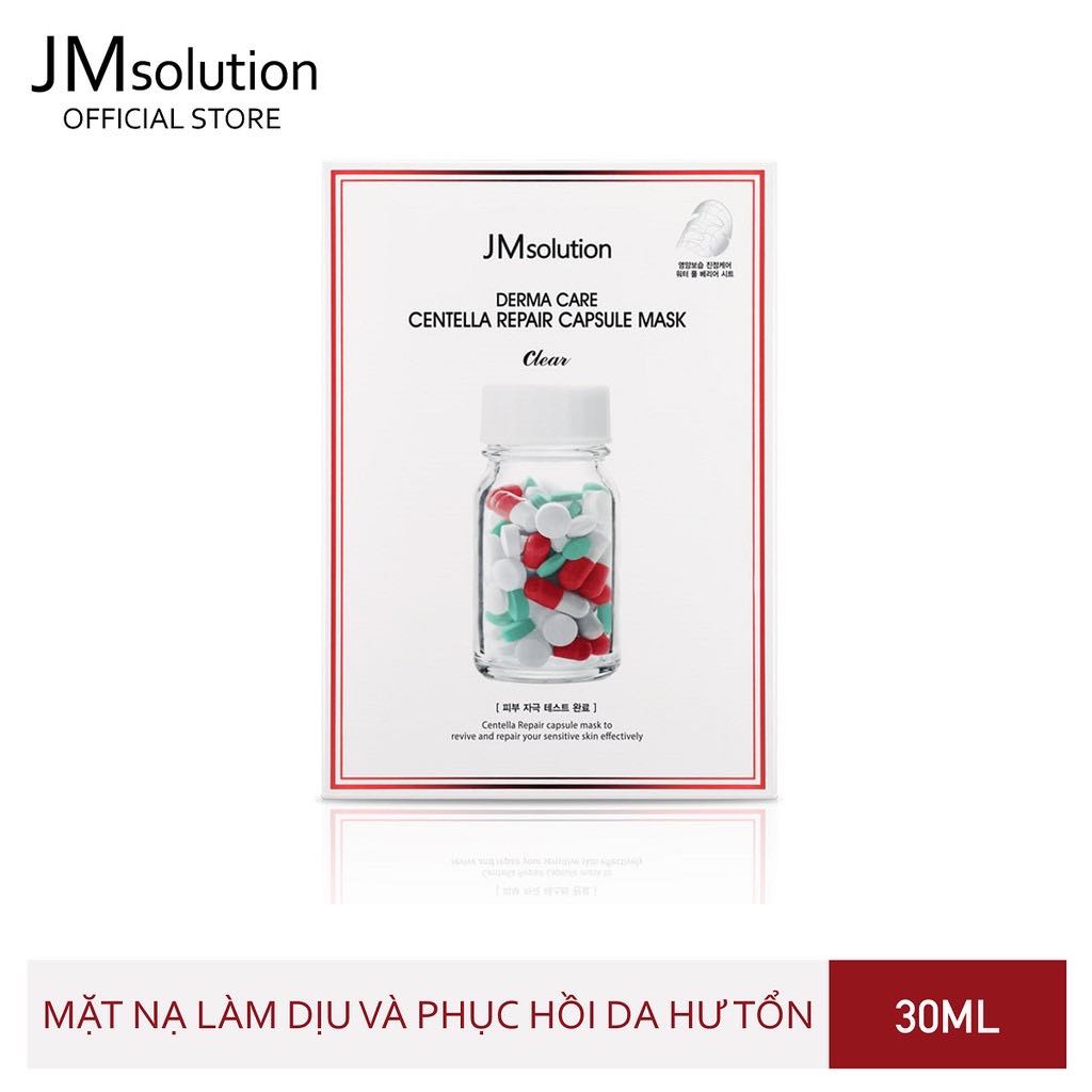 Combo 10 Miếng Mặt nạ JM Solution Mask Dưỡng Trắng Căng Bóng Chống Lão Hóa Da