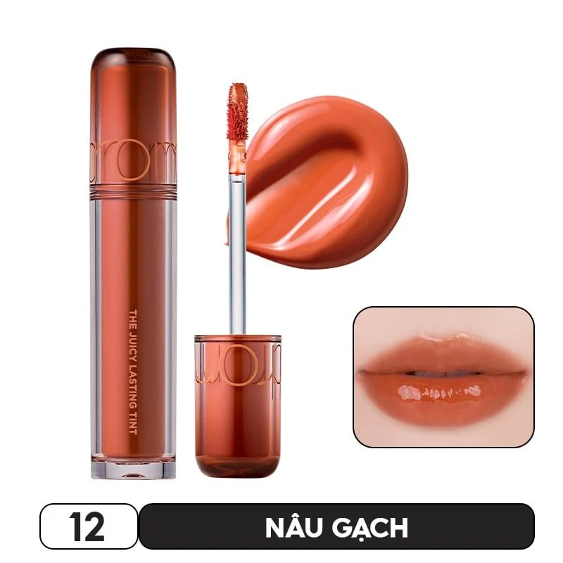 Son Romand (Son Kem Lì Zero Velvet, Son Bóng Juicy Lasting và Glasting Water Tint)