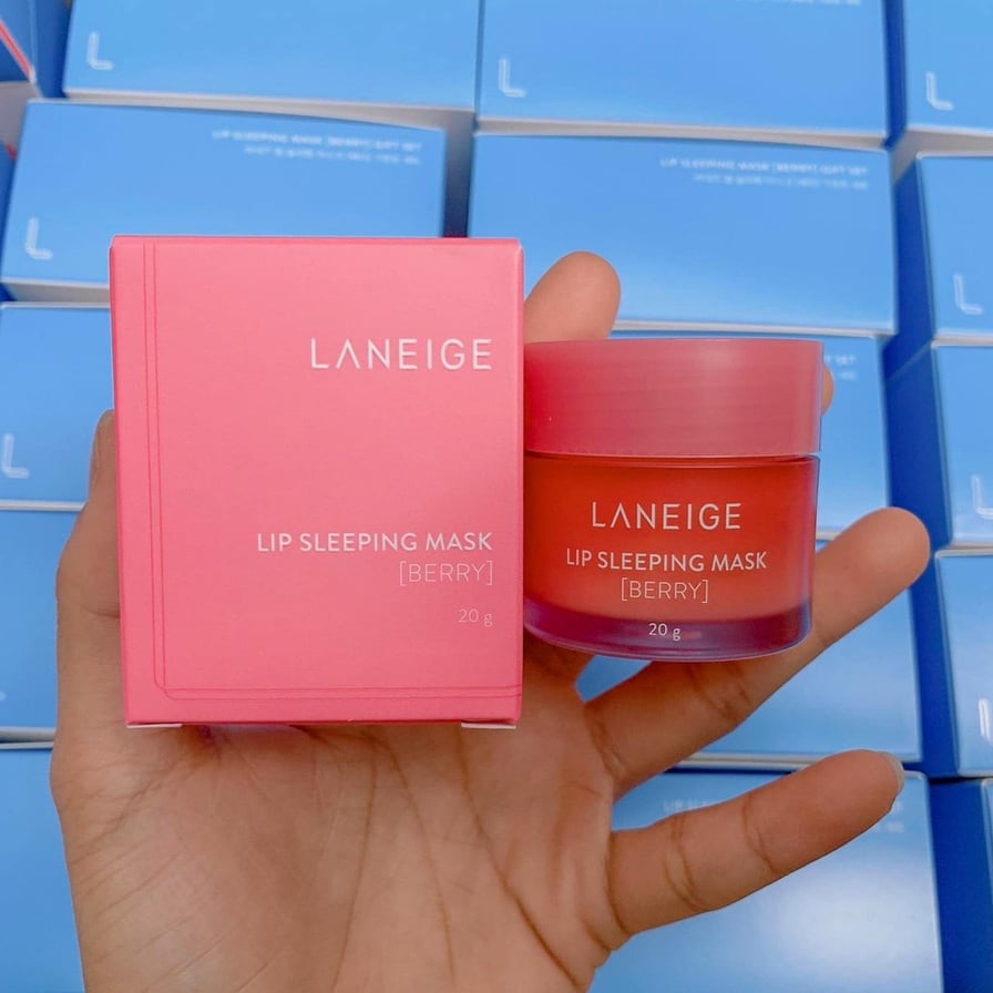 Mặt Nạ Ngủ Dưỡng Ẩm Và Phục Hồi Môi Thâm Laneige Lip Sleeping Mask (Berry) 20g