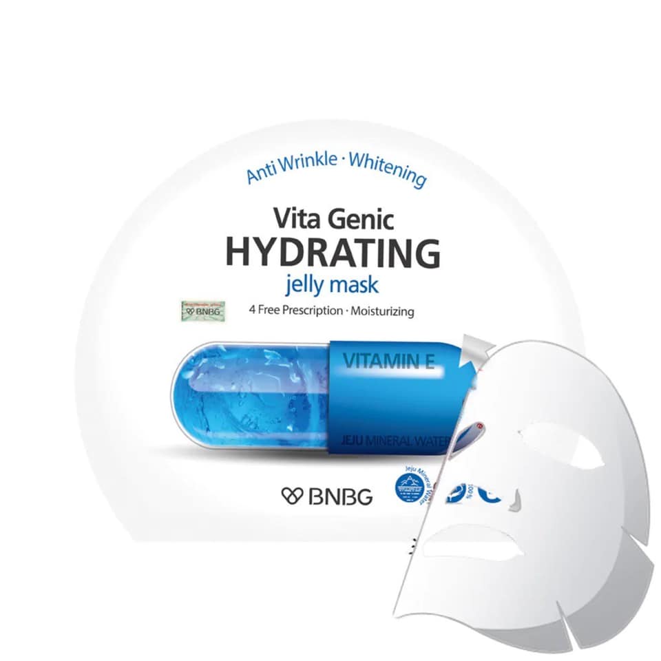 Lẻ 1 Miếng & Combo 10 Miếng Mặt Nạ Giấy BNBG Vita Genic Hàn Quốc