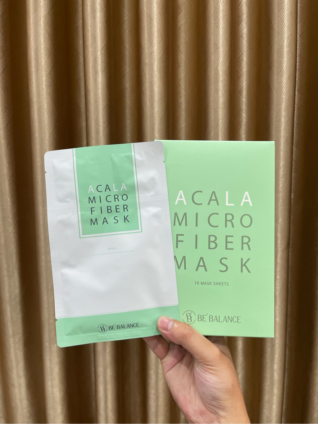 Combo 10 Miếng Mặt Nạ Vải Vi Sợi Be'Balance Micro Fiber Mask 3in1 Cấp Ẩm, Làm Dịu & Giúp Làm Đẹp Da Hàn Quốc 30g