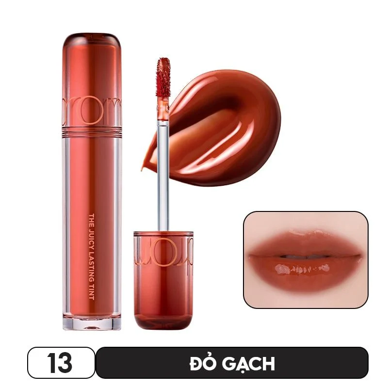 Son Romand (Son Kem Lì Zero Velvet, Son Bóng Juicy Lasting và Glasting Water Tint)