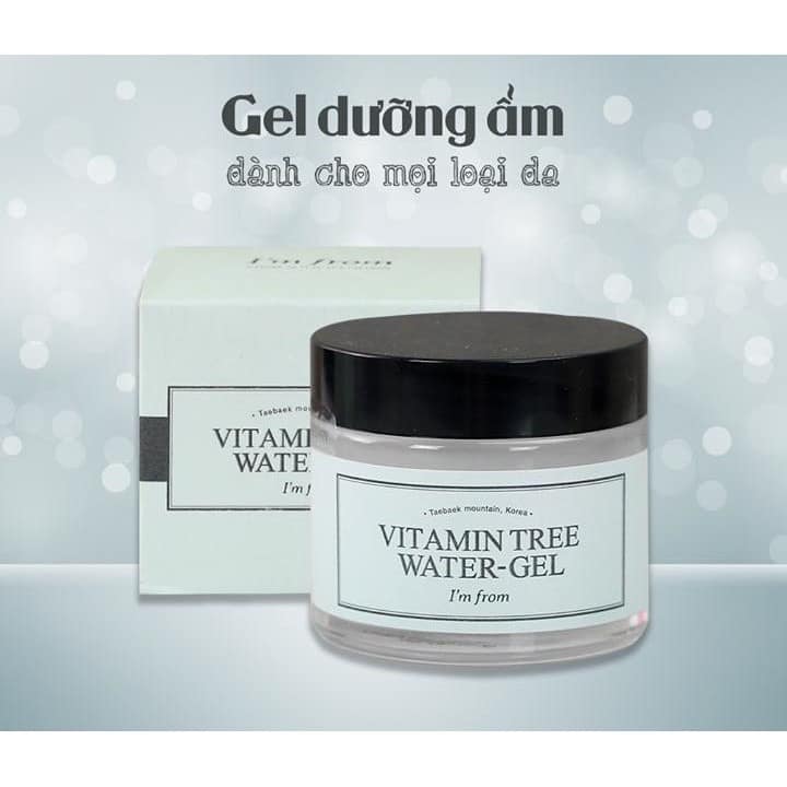 d708 - Gel Dưỡng Ẩm Da Chuyên Sâu Ngăn Ngừa Lão Hóa I'm From Vitamin Tree Water Gel 75g