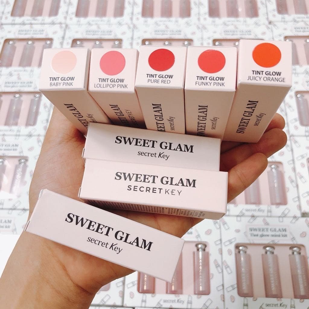 Son dưỡng có màu Secret Key Sweet Glam Tint Glow