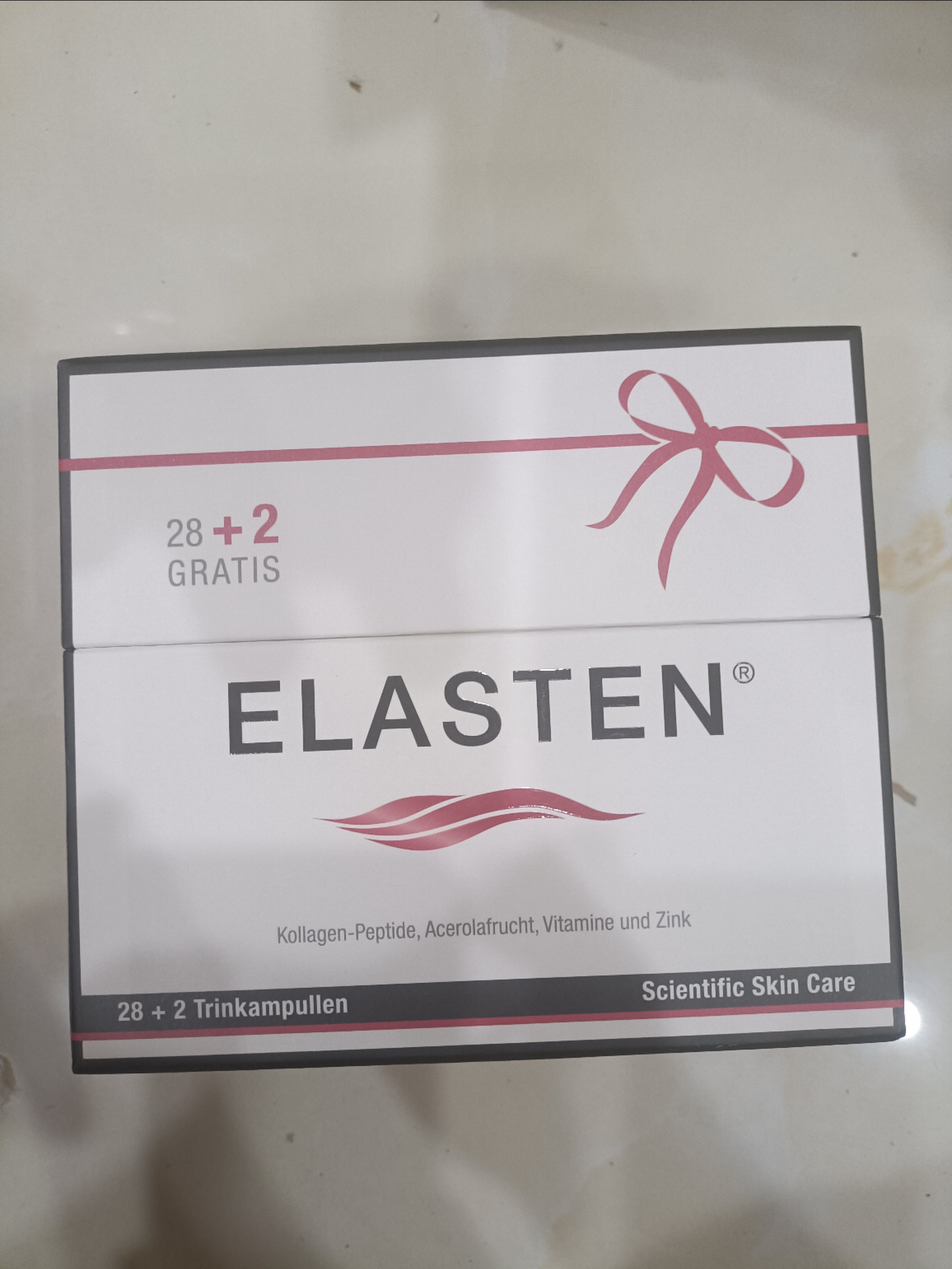 a68 - Thức Uống Đẹp Da Collagen Elasten Giúp Da Căng Mịn, Đàn Hồi, Giữ Ẩm Da, Chống Lão Hóa, Tóc Chắc Khỏe Hộp 28-30 ống x 25ml