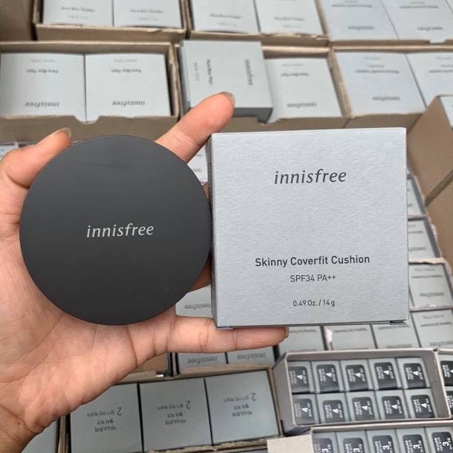 Phấn nước Innisfree Skinny Coverfit Cushion 14g