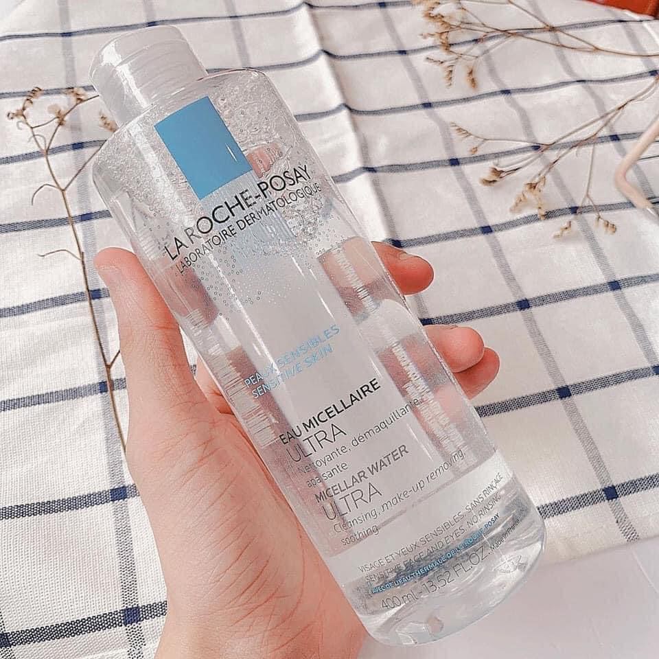 Nước Tẩy Trang La Roche-Posay Eau Cho Da Khô Peaux Reactives Micellaire Ultra 400ml