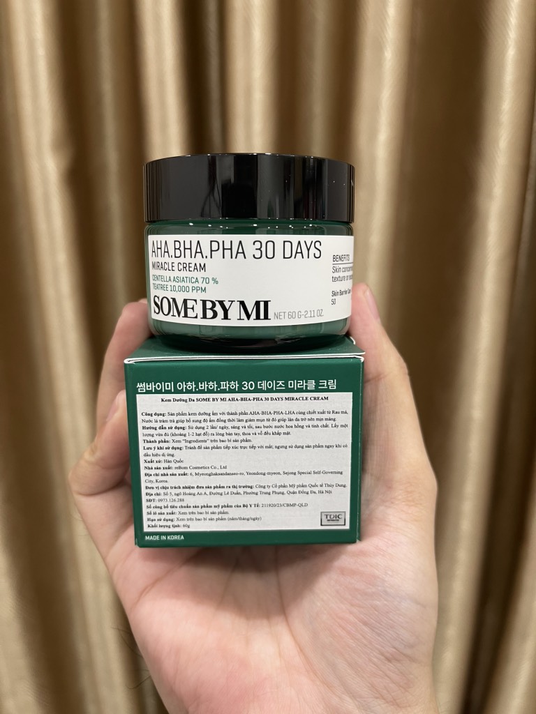 Kem Dưỡng Some By Mi AHA-BHA-PHA 30 Days Miracle Cream 60g