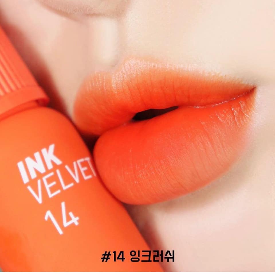 Son kem Peripera Peri's Ink Velvet / Ink AIRY Velvet - Son bóng Water Bare Tint