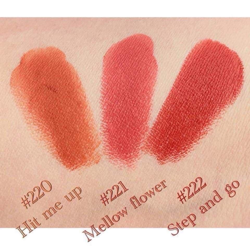 Son Thỏi Lì 3CE Mood Recipe Matte Lip Color 3.5g (Vỏ Đỏ)