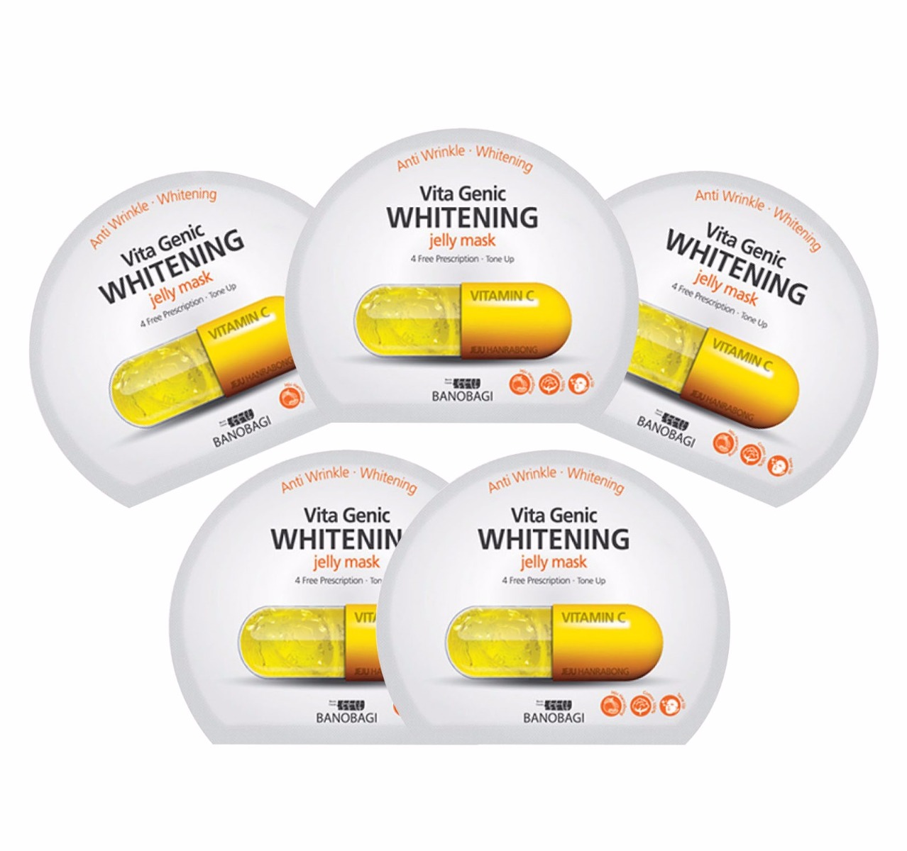 Lẻ 1 Miếng & Combo 10 Miếng Mặt Nạ Giấy BNBG Vita Genic Hàn Quốc