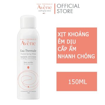 Xịt Khoáng Avene Eau Thermale Therma Spring Water Cấp Nước, Làm Dịu & Giảm Kích Ứng 150ml
