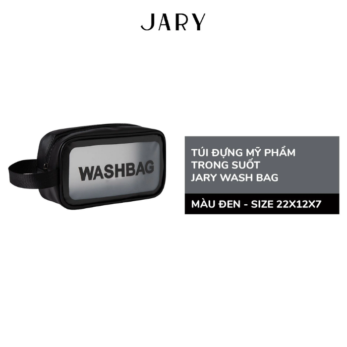 Túi Đựng Mỹ Phẩm Cao Cấp Tiện Lợi Jary Da PU & Wash Bag