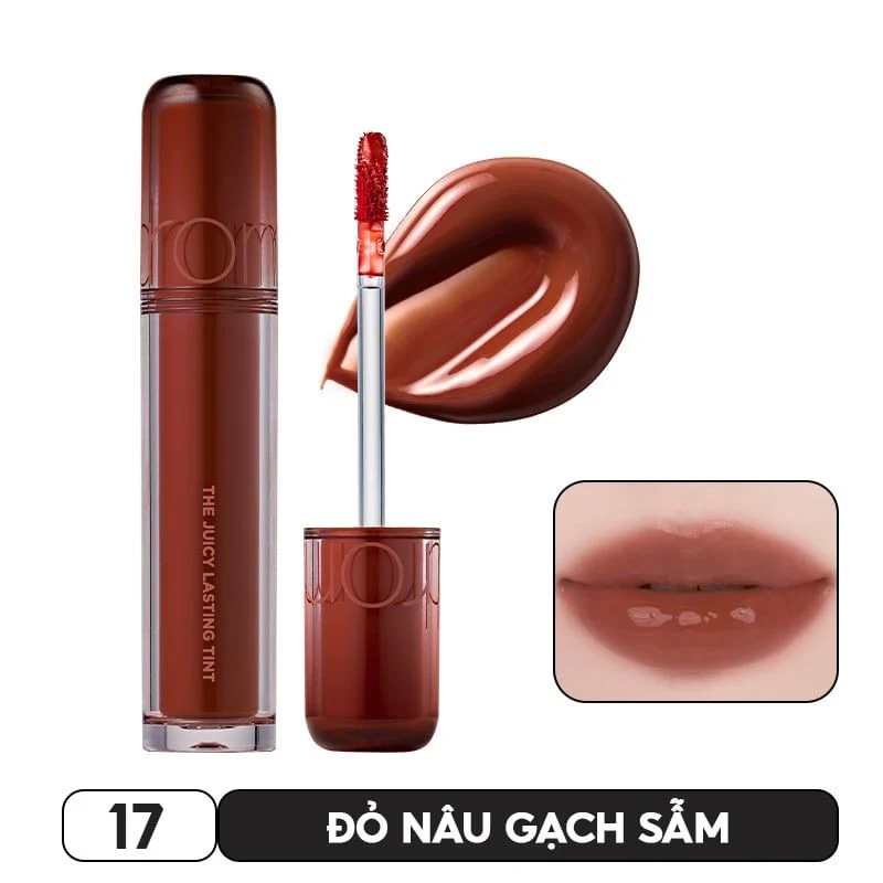 Son Romand (Son Kem Lì Zero Velvet, Son Bóng Juicy Lasting và Glasting Water Tint)