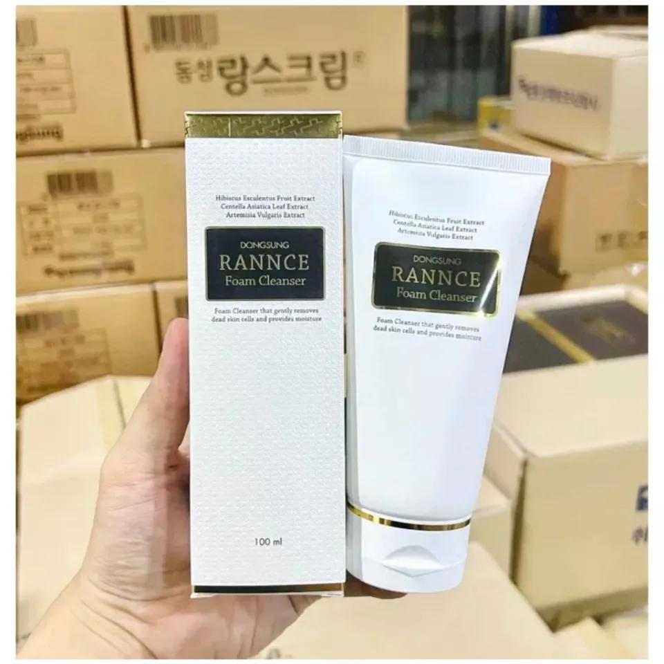 Sữa rửa mặt Tẩy da chết dịu nhẹ DONG SUNG RANNCE OKRA FOAM CLEANSER 100ml LYO
