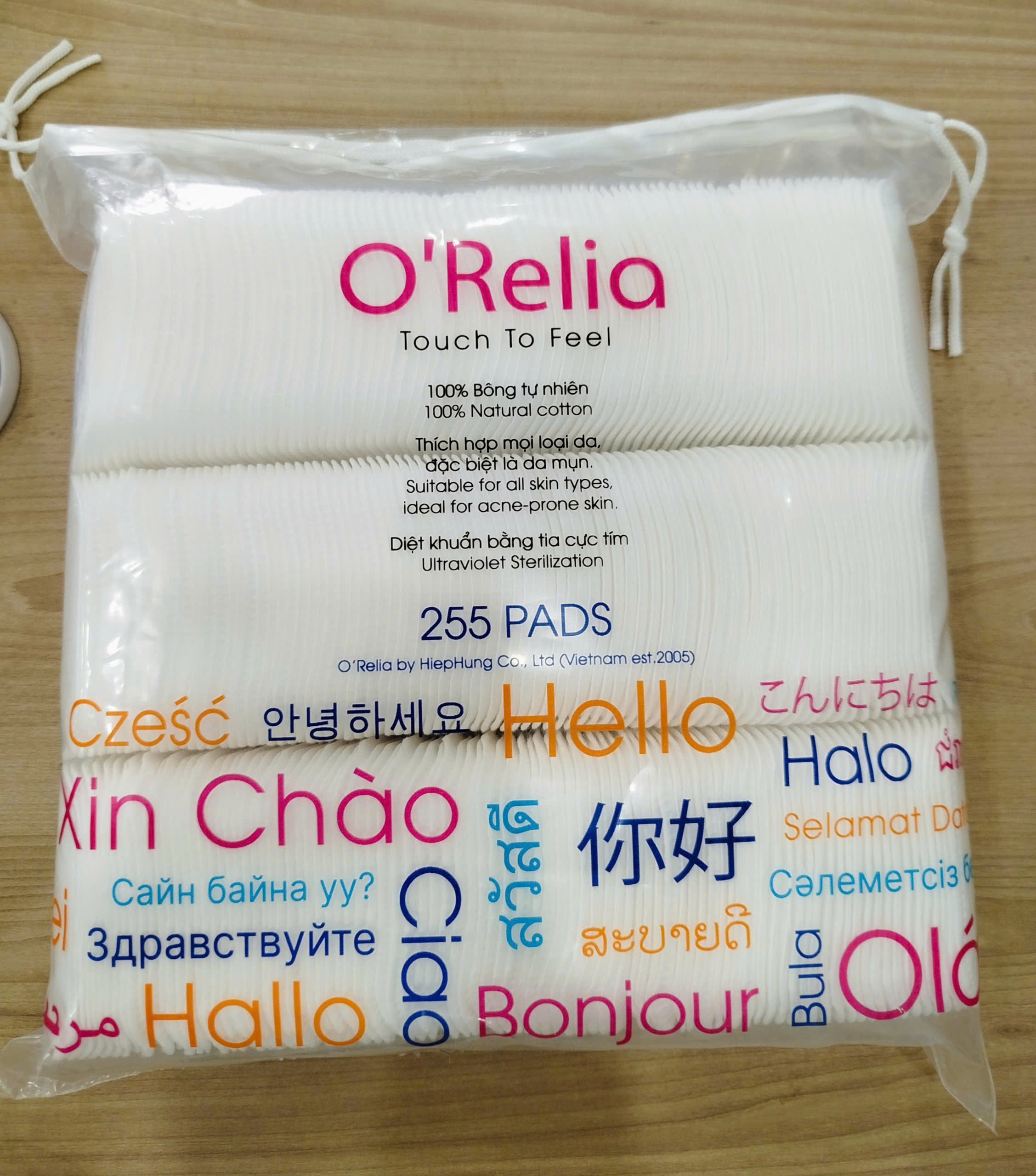 F439 - O'RELIA - Bông tẩy trang O'relia Touch To Feel