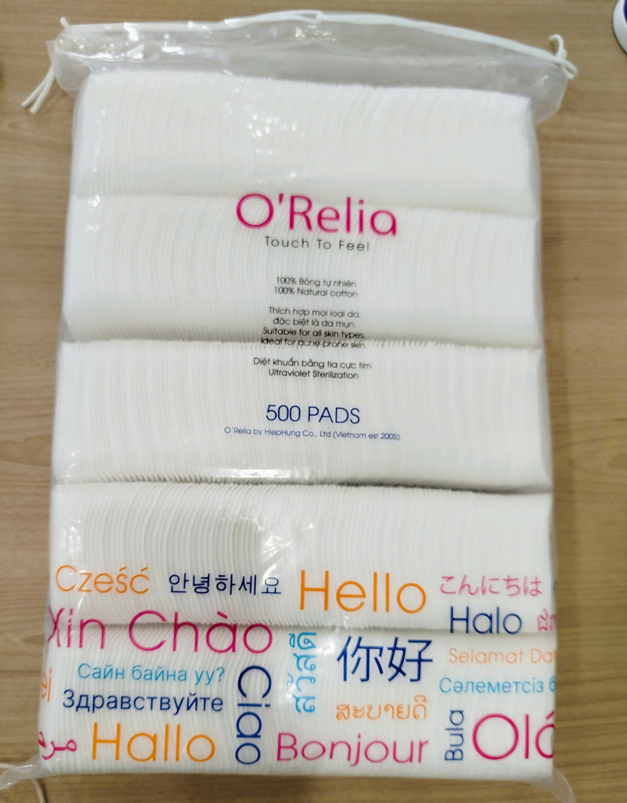 F439 - O'RELIA - Bông tẩy trang O'relia Touch To Feel