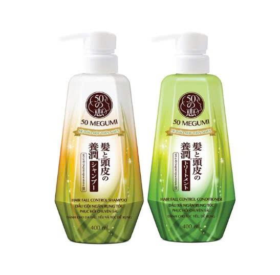 F481 - ROHTO - MEGUMI - Dầu Gội / Xả Hair Fall Control