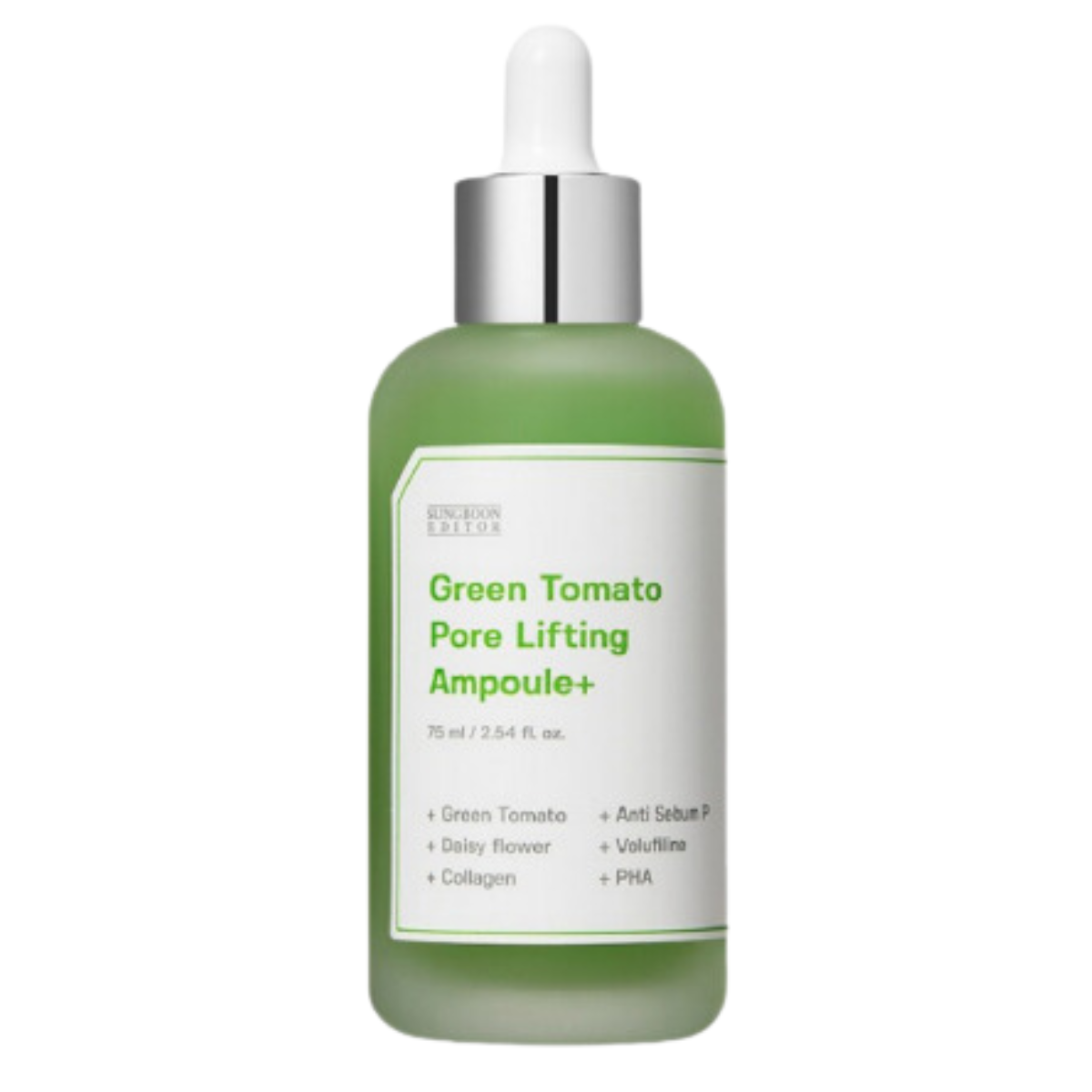 Bộ Sản Phẩm Cà Chua Xanh Sungboon Editor Green Tomato Dưỡng Sáng Da, Mờ Thâm, Thu Nhỏ Lỗ Chân Lông